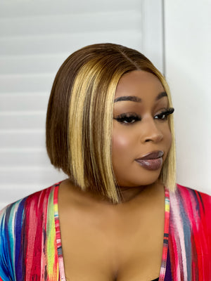 Dylan Part Bob 8inches Wig