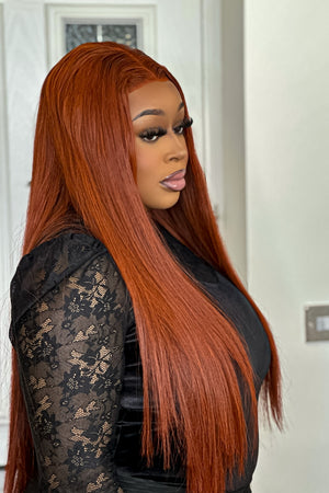 Chestnut Bone Straight Sdd Wig