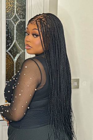 Temmy Straight Closure Wig Hair