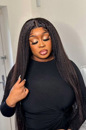 Prisc Kinky Straight Hair Black