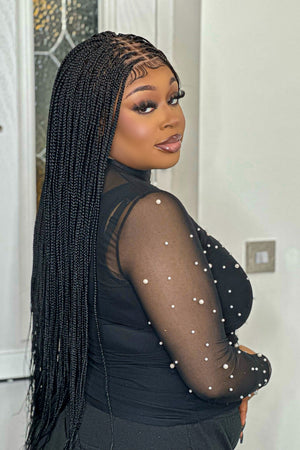 Temmy Straight Closure Wig Hair