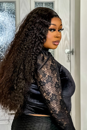 SAWYER LUXURY DEEP WAVE WIG