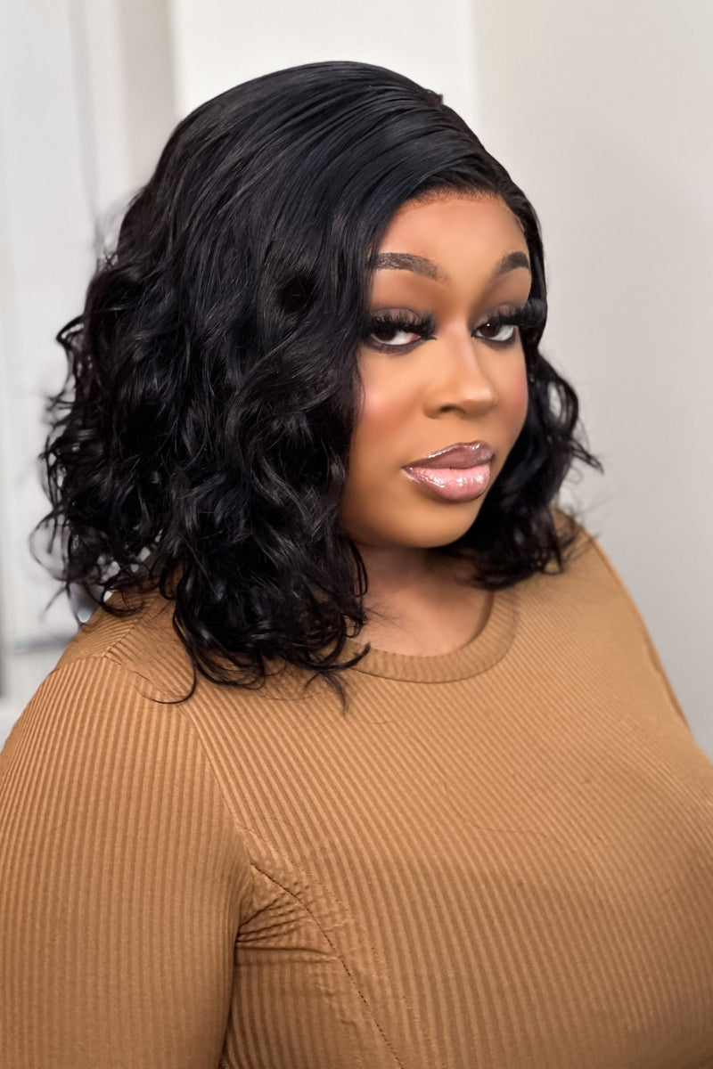 FUNMI BOP CURLS CLOSURE WIG