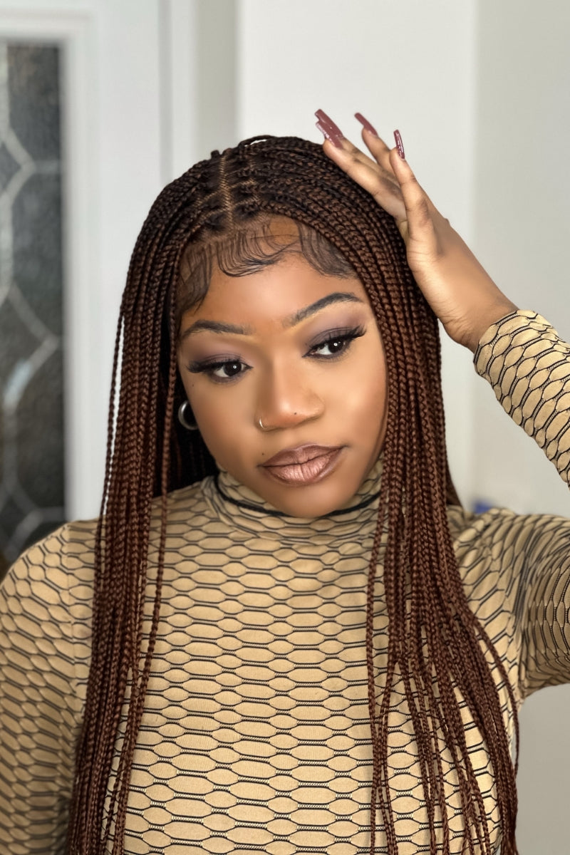 TANYA KNOTLESS BRAIDED WIGS