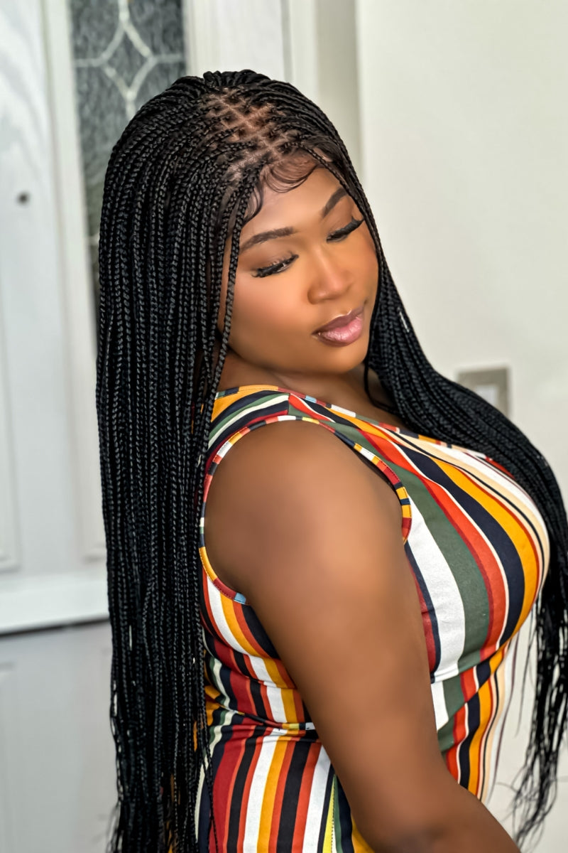 Toya Luxury Frontal Braided Wigs