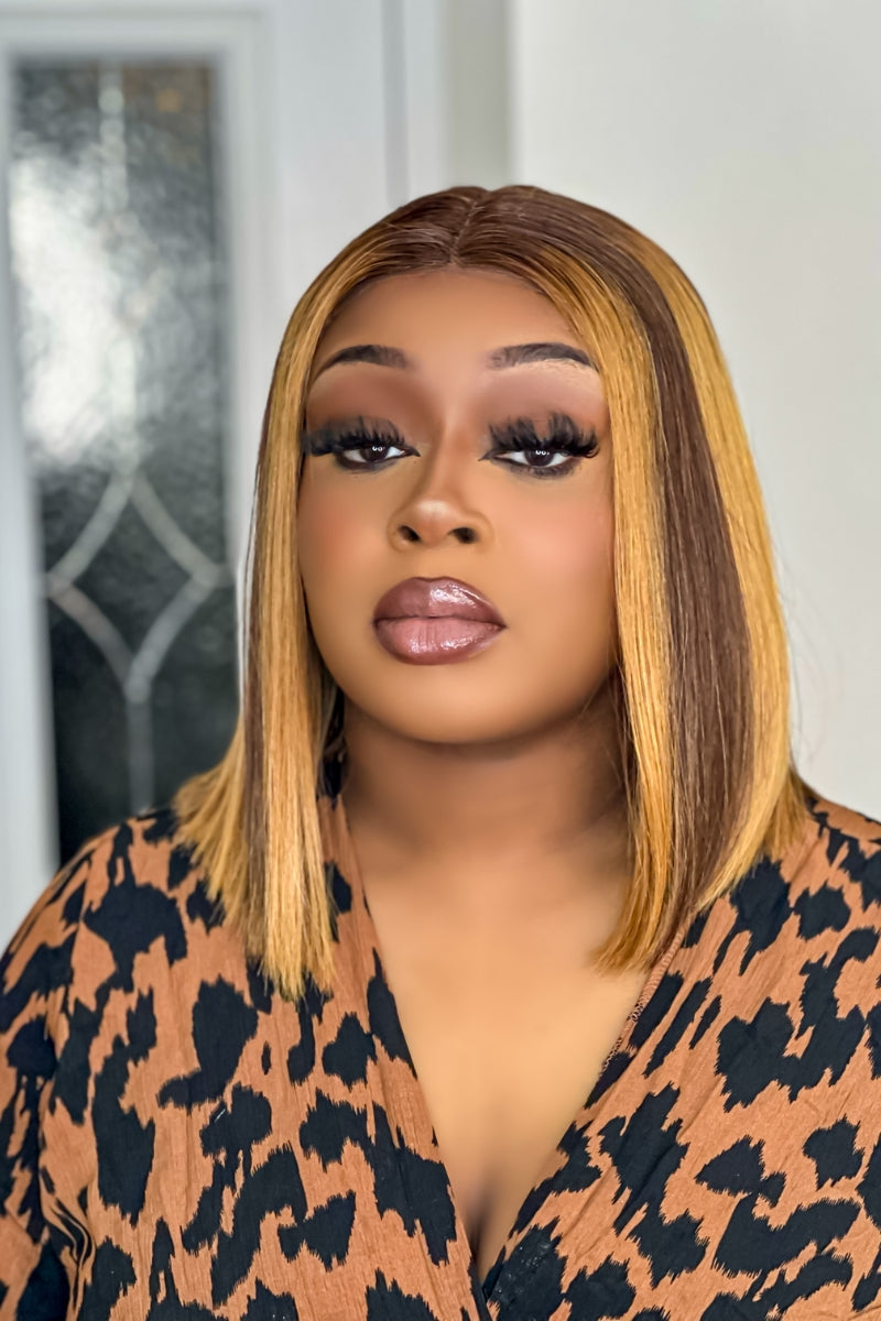 Dylan Frontal Bone Straight Bob Wig Hair